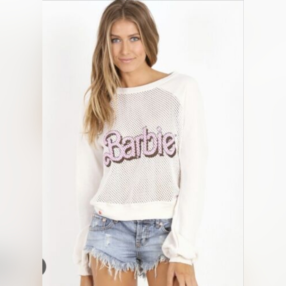 Wildfox Barbie Warm-up Sweater S